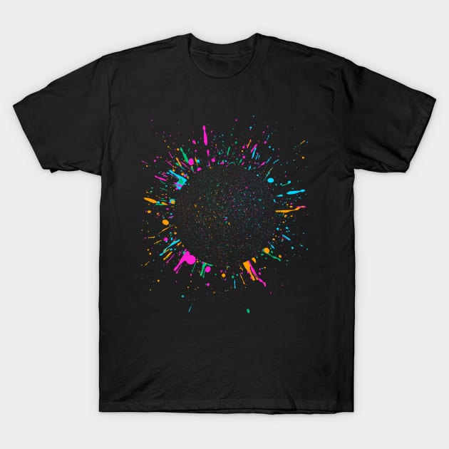 Eclipse Colors T-Shirt by albertocubatas